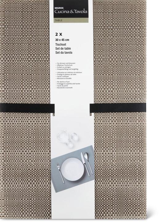 Image du produit Cucina & Tavola Set de sets de table de 2 (2 x, 30 x 45 cm)