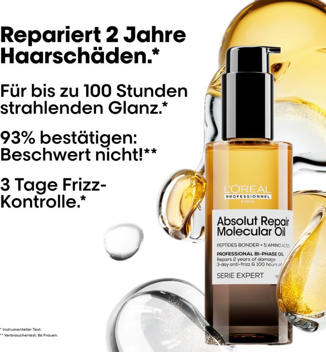 Actual product image L'Oréal Paris L'Oreal Professionnel Shampoo for Rebellious & Frizzy Hair Serie Expert (Liquid shampoo, 30 ml)