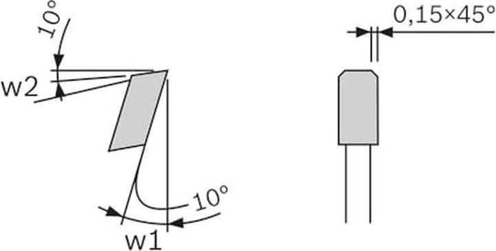 Actual product image Bosch Professional Zubehör Circular saw blade Expert for Fibre Cement, 254 x 30 x 2.4 mm, 6