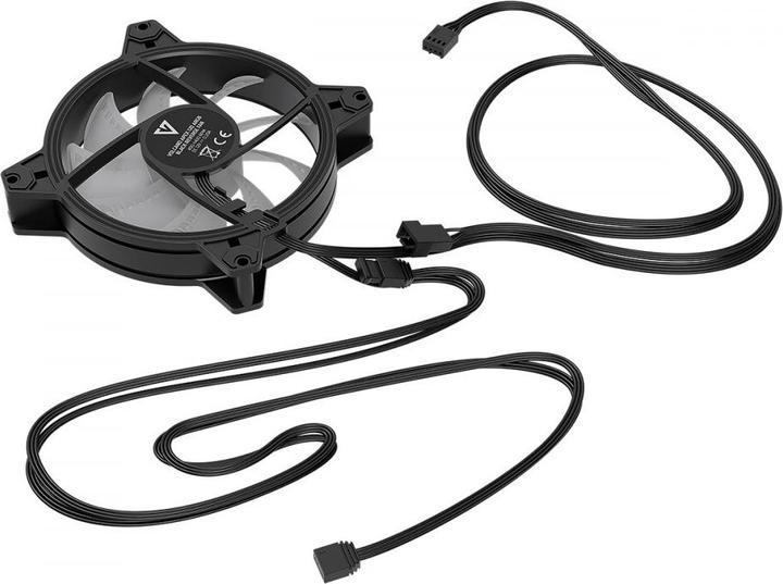 Actual product image Modecom Volcano Apex 120 Argb Black Reverse Fan (120 mm)