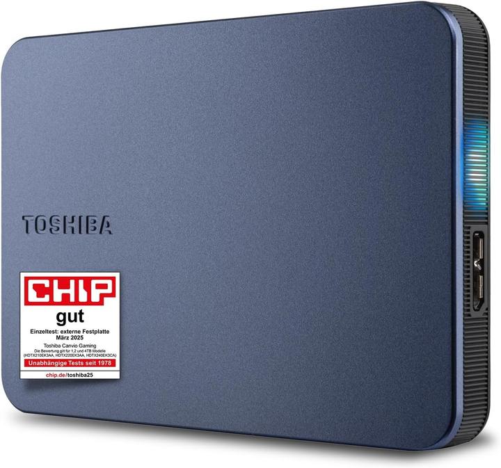 Image du produit Toshiba Canvio Gaming 2TB Dark Grey (2 To)