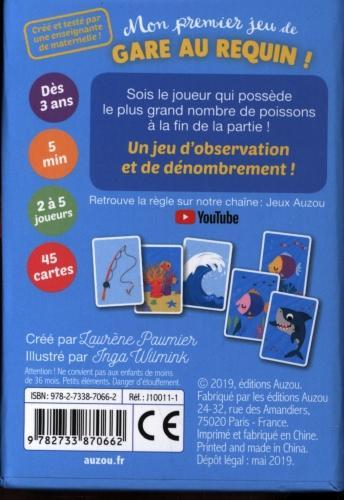 Produktbild Auzou France Mon premier jeu de gare au requin! : protège tes poissons (Französisch, Laurène Paumier, Yannis Chevalier, 2019)