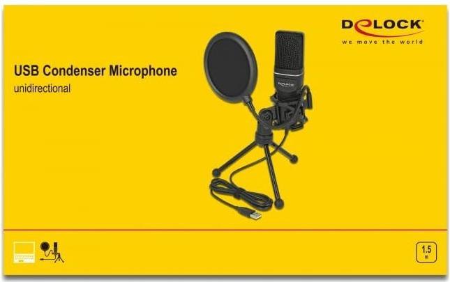 Produktbild Delock Kondensatormikrofon Set