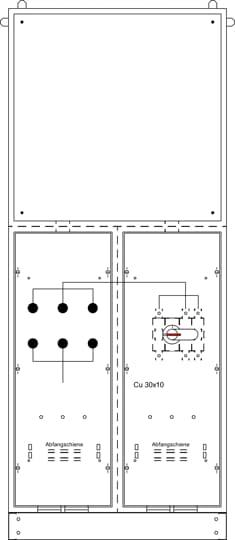Image du produit ABB STRI Armoire pour transformateurs de mesure