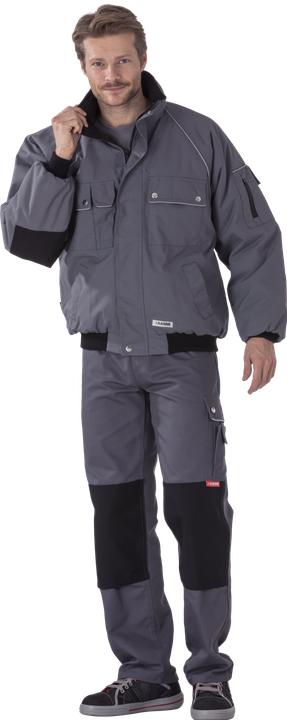 Produktbild Planam unisex Arbeitsjacke CANVAS 320 grau, schwarz Grösse 2XL (XXL)