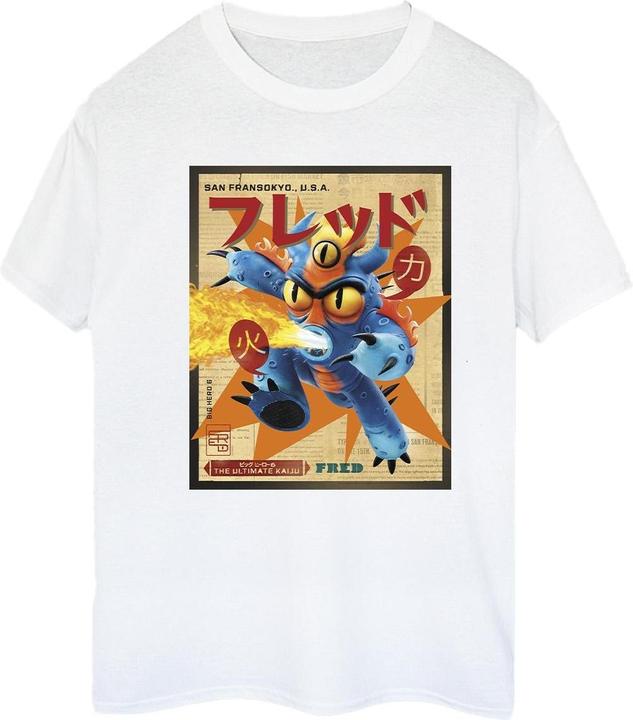 Produktbild Disney Big Hero 6 Baymax Fred Newspaper TShirt (L)
