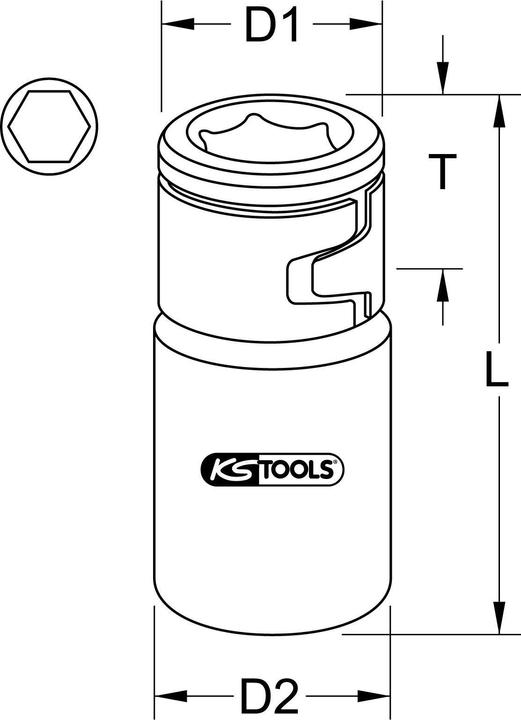 Produktbild KS Tools 911.4311 (10 mm)