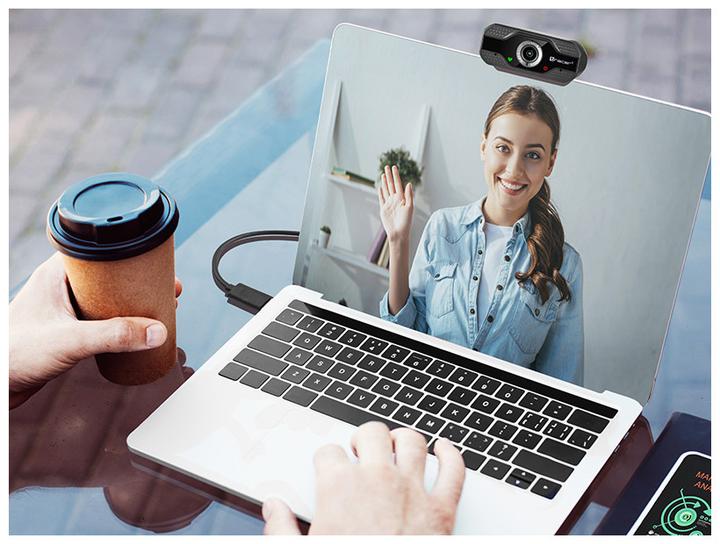 Image du produit Tracer WEB007 - 2 MP - 1920 x 1080 pixels - 30 ips - USB 2.0 - Noir - Clip (2.10 Mpx)