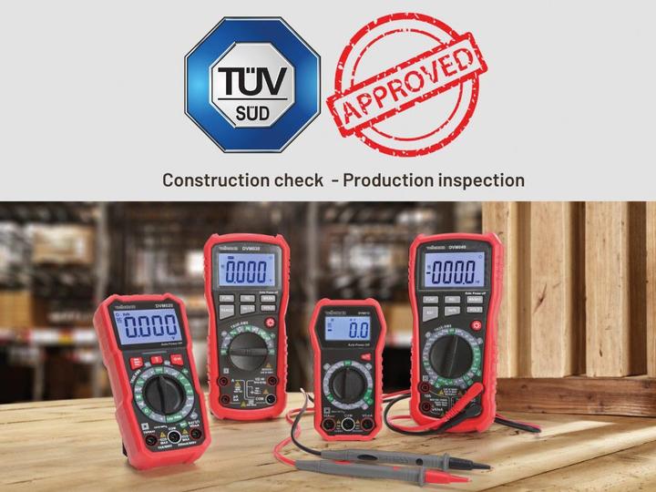 Immagine prodotto Velleman Multimetro digitale industriale robusto a vero RMS - CAT III - 1000 V / CAT IV - 600V - 11 funzioni (CAT IV 600V, CAT III 1000V)