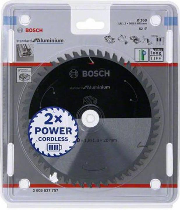 Produktbild Bosch Professional Zubehör PRO Aluminium cordless Kreissägeblatt, 160 x 1,8 x 20 mm
