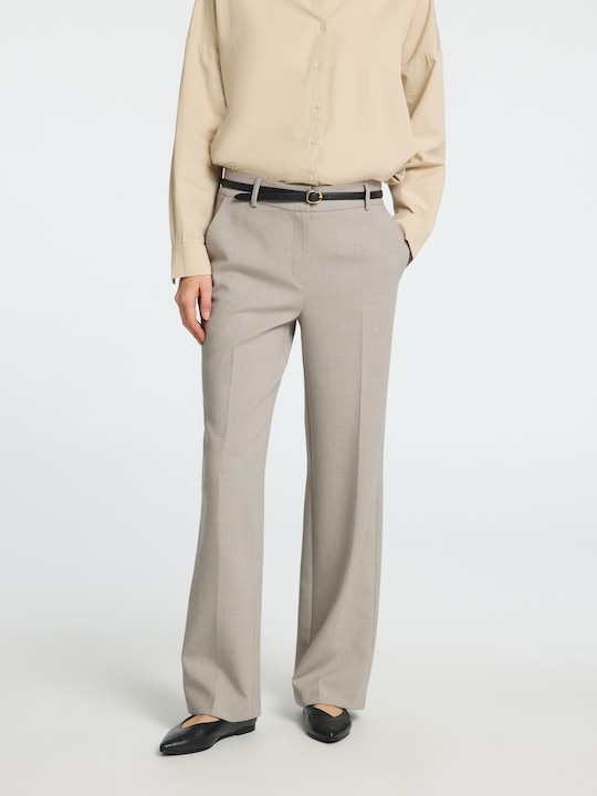 Image du produit Selected Femme Slfrita Mw Wide Pant Mel Noos (38)
