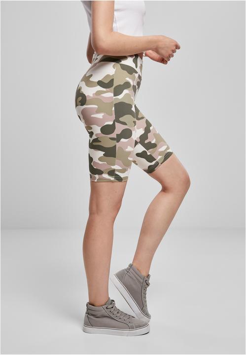 Produktbild Urban Classics Ladies High Waist Camo Tech Cycle Shorts (XXL)