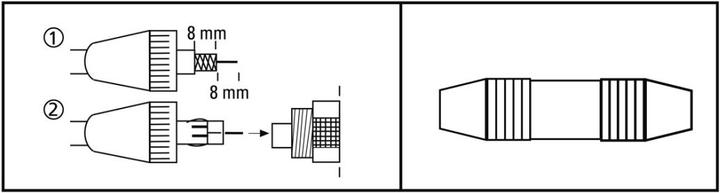 Actual product image Hama Coax connector