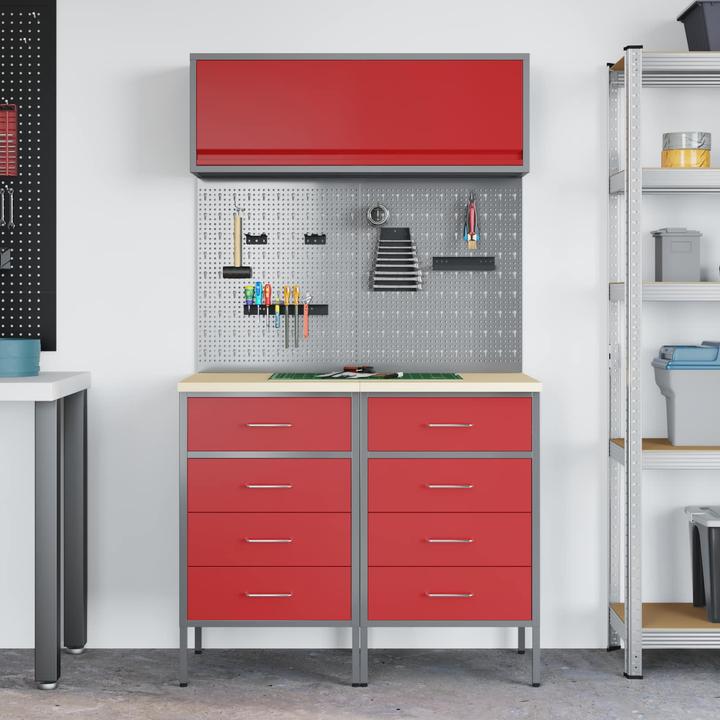 Produktbild vidaXL Werkstattschrank (55 cm, 200 cm)