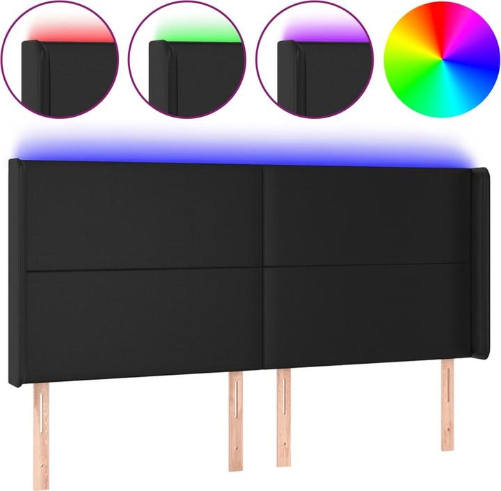 Image du produit vidaXL LED Kopfteil (183 x 16 x 128 cm)