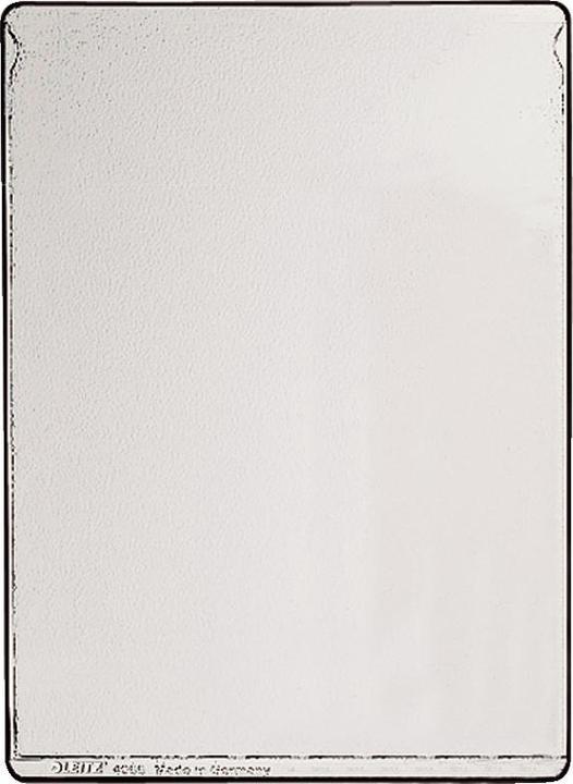 Leitz Couverture de carte d'identité, A6, 105 x 148 mm, PVC, 0,20 mm ouvert en haut, feuille souple, pour (A6, 25 x)