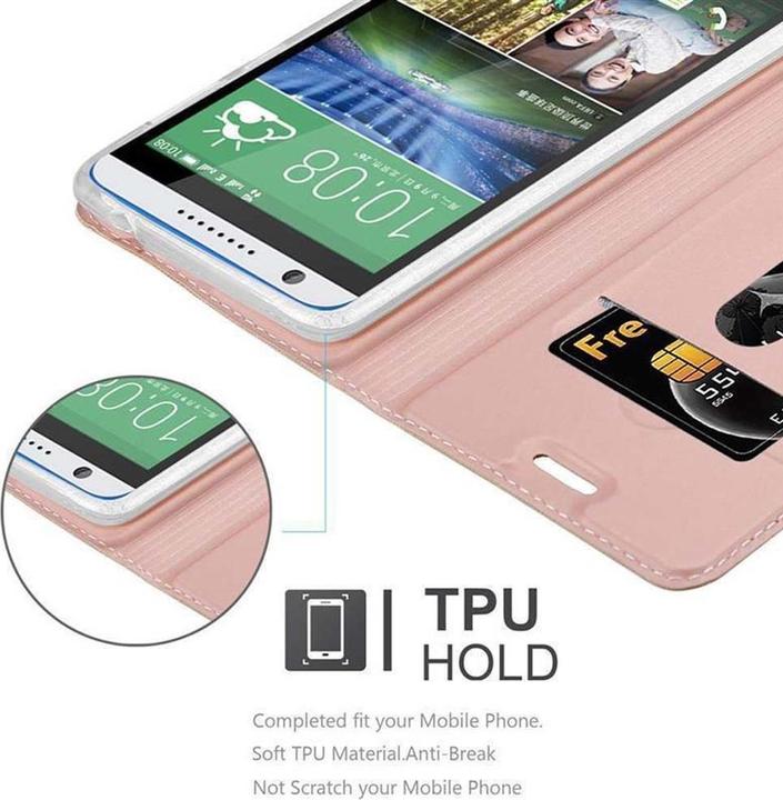 Actual product image Cadorabo Book Classy Style Cover (HTC Desire 820)