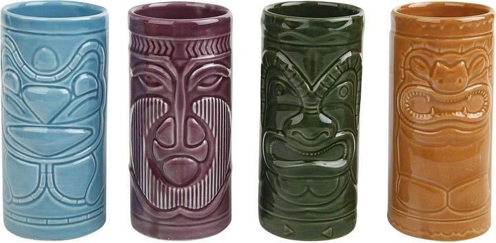 Actual product image TOP Tiki Cup (4 x, Tiki glasses)