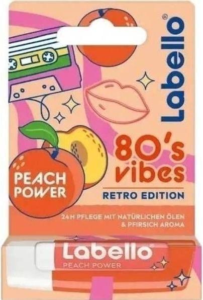 Image du produit LABELLO Peach Power Retro Edition (Stick de soin des lèvres)