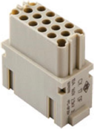 Actual product image ILME Socket insert 1ME 17P Crimp connection10A 160V CX 17 DF
