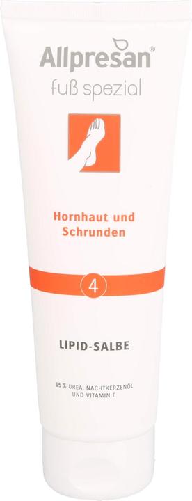 Image du produit Allpresan Pommade lipidique spéciale pour les pieds n° 4 Callosités et crevasses, 125 ml de pommade (Produit anti-callosités, 125 ml)