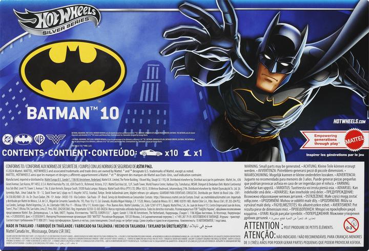 Actual product image Hot Wheels Batman 10-Pack