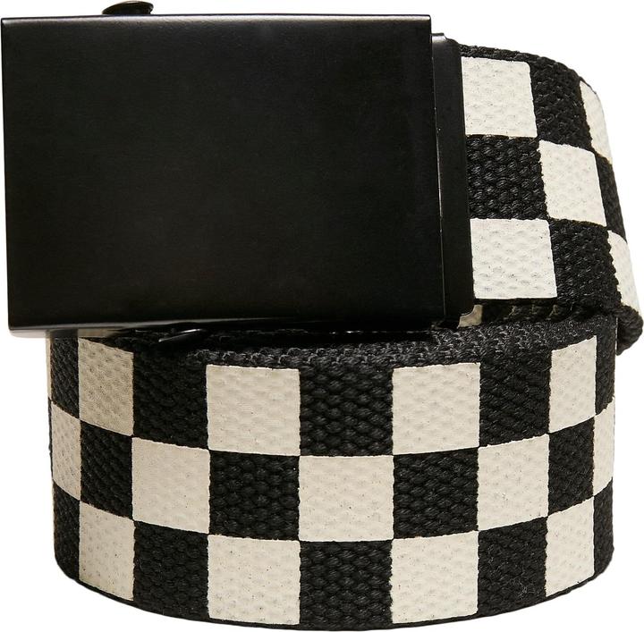 Produktbild Urban Classics Check And Solid Canvas Belt 2-Pack (S, M)