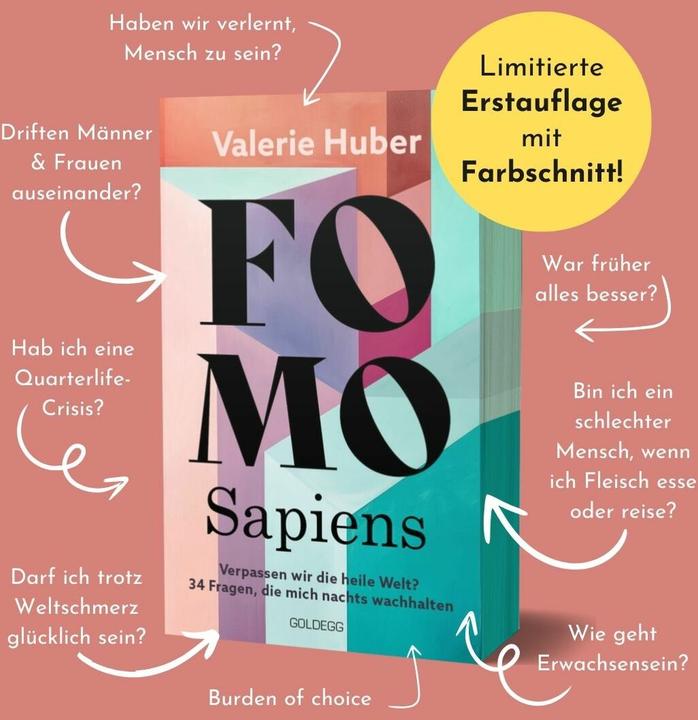 Produktbild FOMO Sapiens - Verpassen wir die heile Welt? (Deutsch, Valerie Huber, 2025)