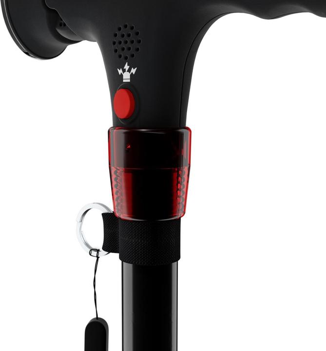 Weinberger Walking and hiking stick with light and panic alarm