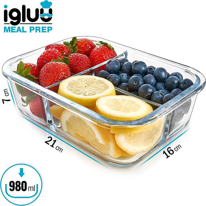 Immagine prodotto Igluu Meal Prep Contenitore (0.98 l)