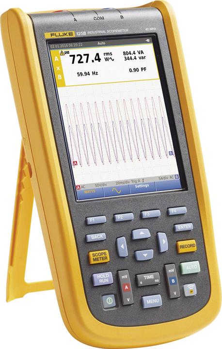 Image du produit Fluke Oscilloscope à main (scope meter) 124B/EU/S (CAT IV 600V, Oscilloscope)