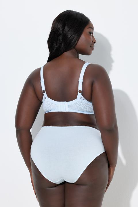 Produktbild Ulla Popken Bügel-BH, Blütenspitze, Vollspitze, Cup B - E (Einzelpack, 85 E)