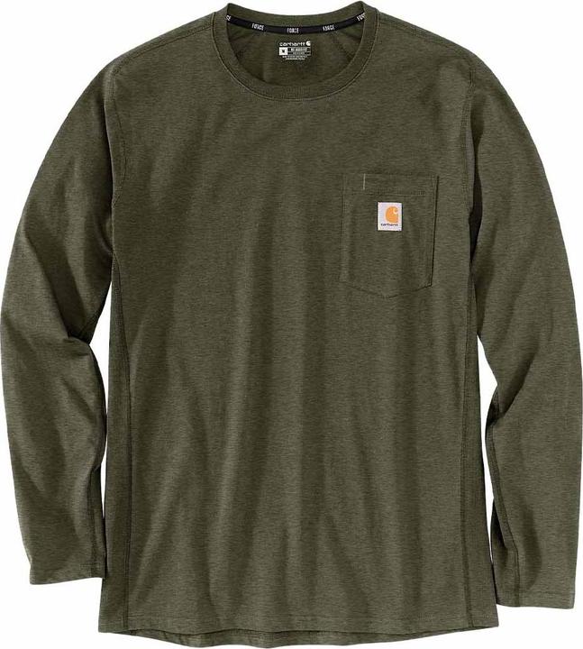 Immagine prodotto Carhartt Maglietta Force Midweight Pocket LS Basil (M)