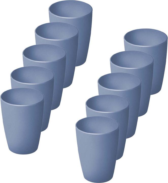 Rotho 10er-Set Trinkbecher 0.25 l CARUBA