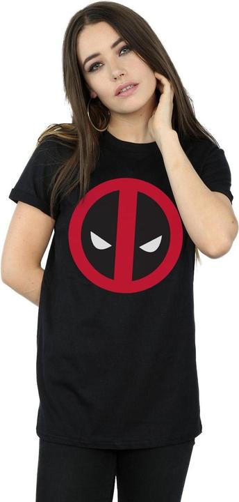 Immagine prodotto Deadpool Large Clean Logo Maglietta Ampia Donna (L)