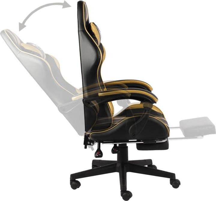 Produktbild vidaXL Racing-Stuhl (41 - 51 cm)