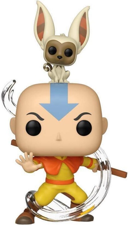 Actual product image Funko Pop! Avatar TLA : Aang w/ Momo (534)