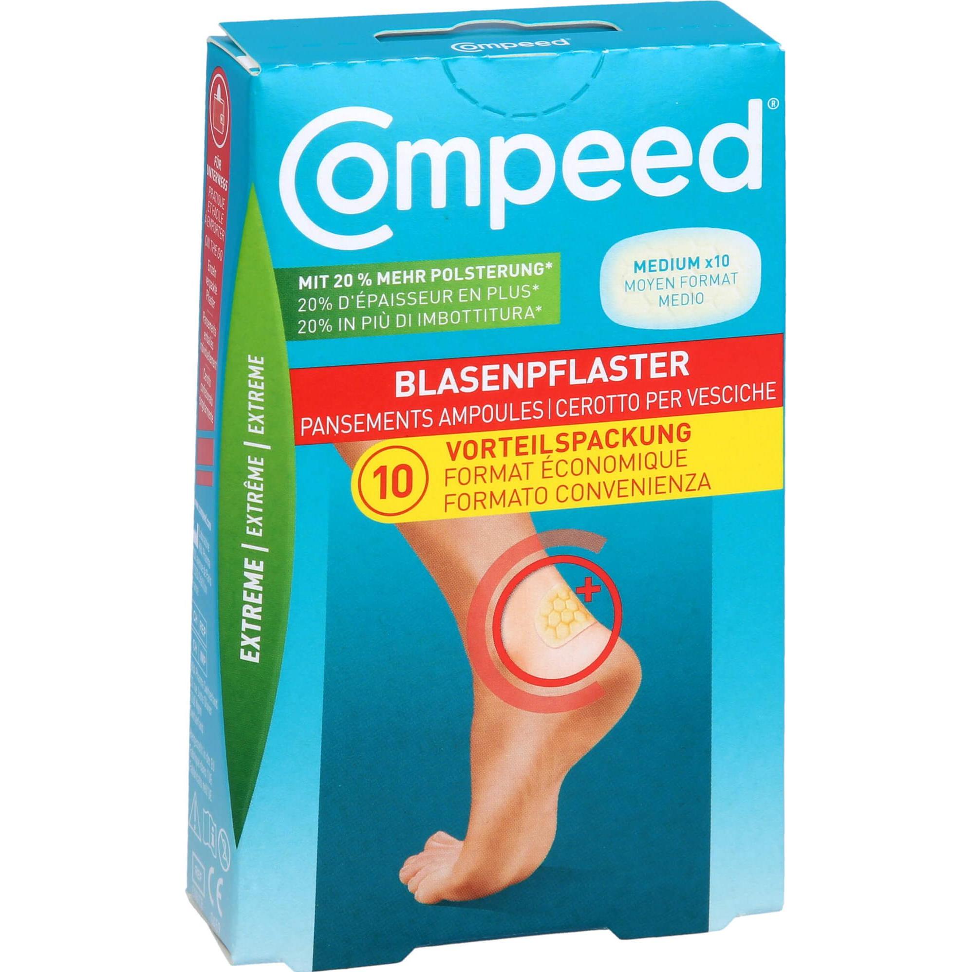 Compeed, Pflaster, Blasenpflaster Extreme (10 x)