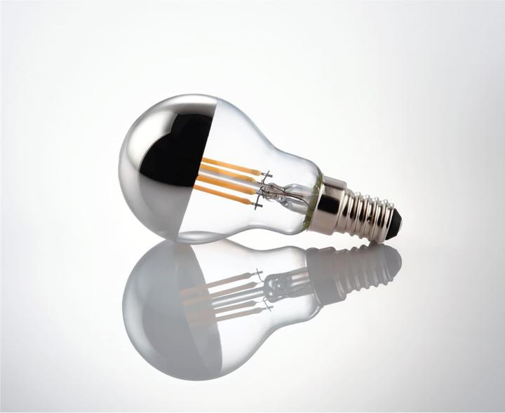 Actual product image Xavax LED lamp LED filament, E14, 400lm replaces 35W, drop lamp (E14, 400 lm, 1x)