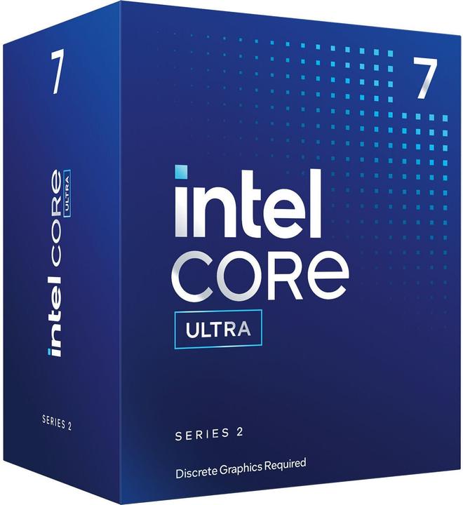 Produktbild Intel Core Ultra 7 265F, Core Ultra 7, FCLGA1851,, 265F, 64-Bit, Core Ultra (Serie (2.40 GHz, 20 -Core)