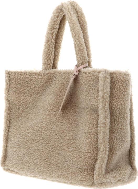 Immagine prodotto Coccinelle Never Without Bag Eco Shearling Grained Leather Shoulder Bag