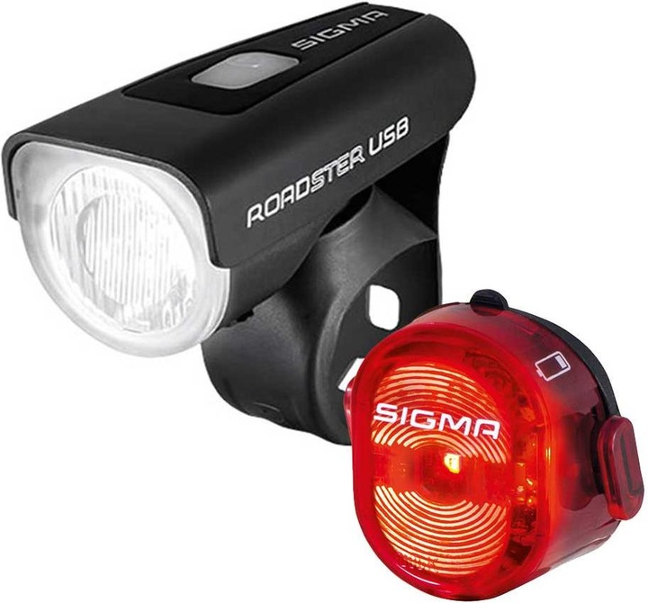 Produktbild Sigma Sport Roadster Beleuchtungs Set USB/Nugget II