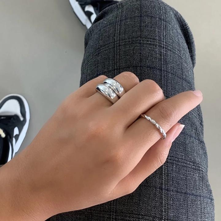 Immagine prodotto Jeberg Jewellery Twisted Ring (54)