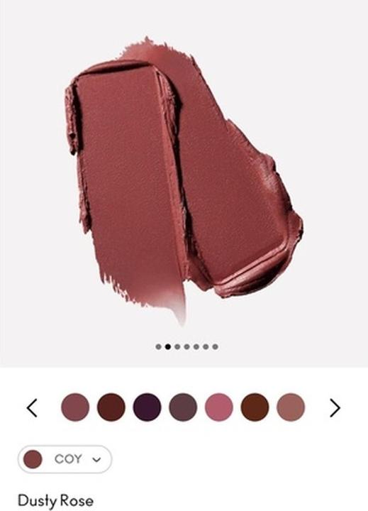 Actual product image MAC Cosmetics M.A.C. Locked Kiss Lipstick Coy (Coy)