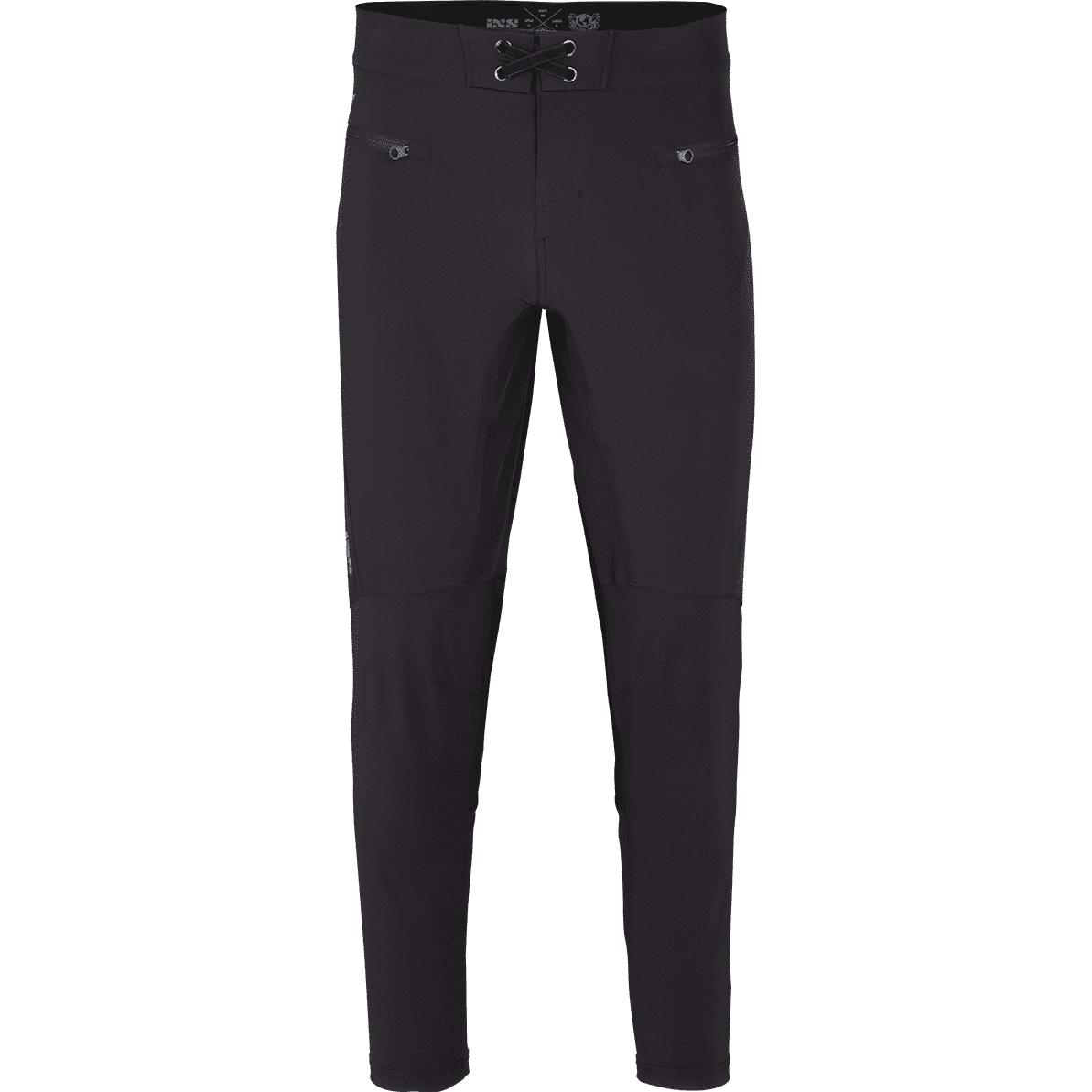 iXS, Herren, Velohosen, Flow XTG tapered Hose (XXL), Schwarz, XXL