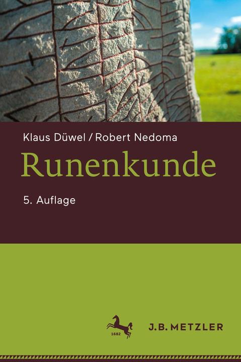 Actual product image Runenkunde (German, Klaus Düwel, Robert Nedoma, 2023)