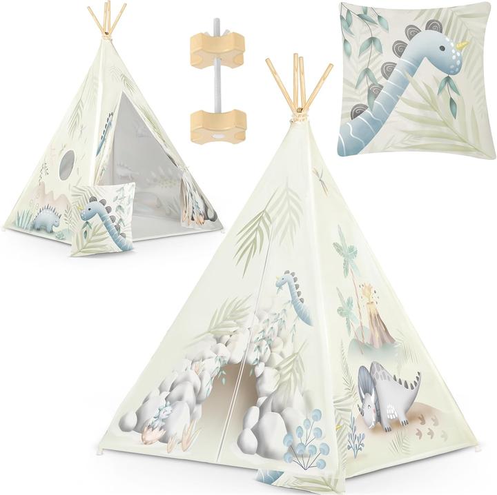 Productafbeelding Nukido Tipi Kinderzelt mit Kissen