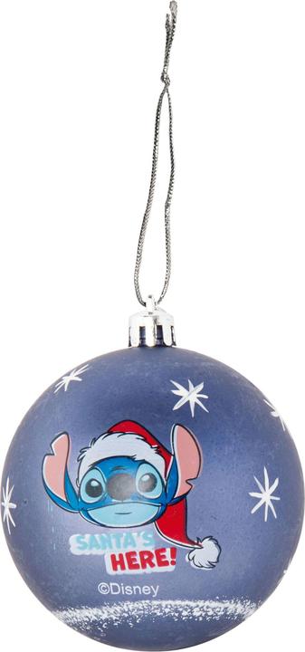 Image du produit NoName STITCH - Bleu - Pack 6 Boules de Noël - 8 cm (6x)