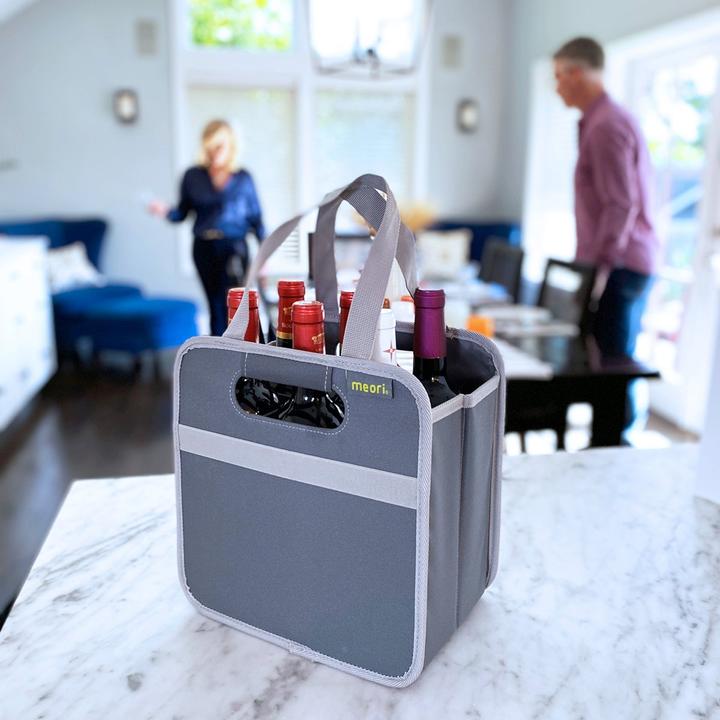 Actual product image Meori Bottle carrier (6 bottles, 26.50 x 17.80 x 26.50 cm)