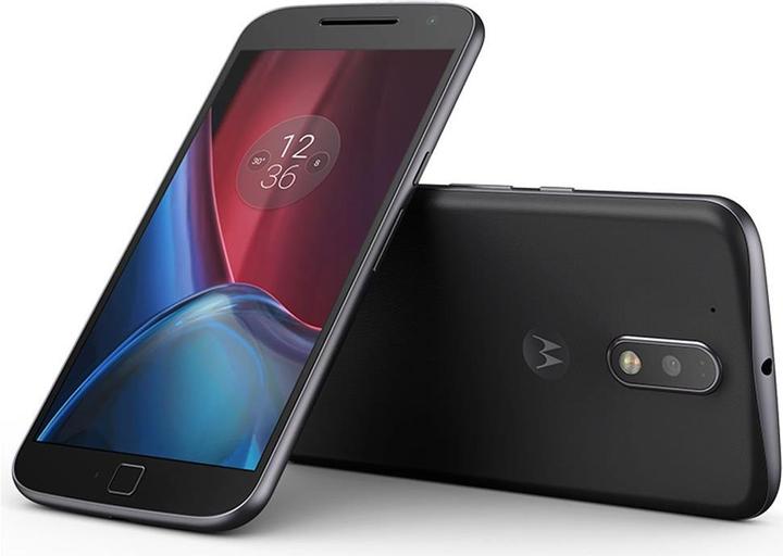 Actual product image Motorola Moto G4 Plus (16 GB, Black, 5.50", Dual SIM + SD, 4G)